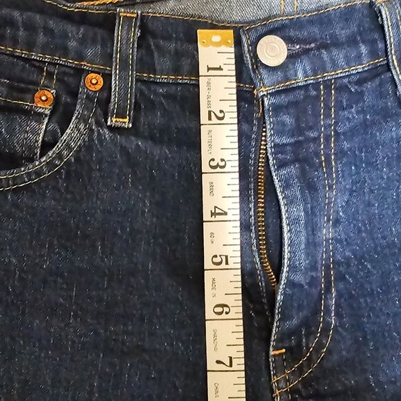 Levi 511 Jeans Men's Jeans 5 Pocket medium dark denim  W32‎ L30 - Picture 9 of 11